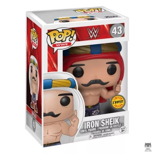 Figurine Funko POP Iron Sheik (Chase) (WWE)