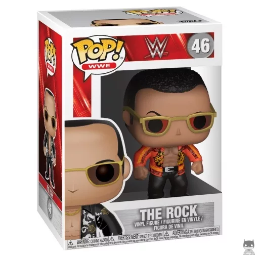 Figurine Funko POP Dwayne "The Rock" Johnson (WWE)