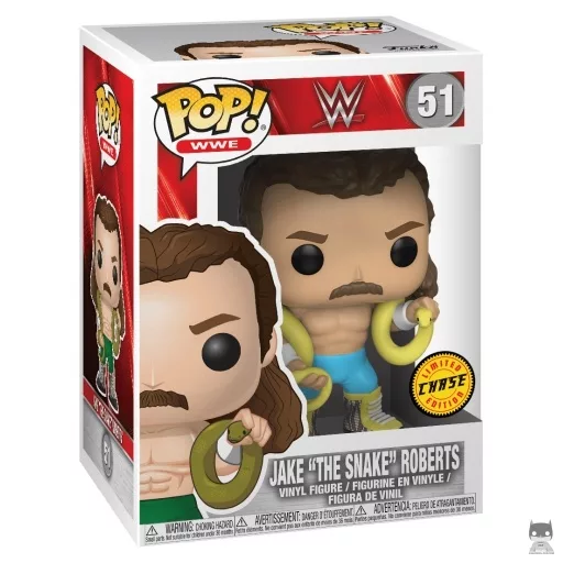 Figurine Funko POP Jake the Snake Roberts (Chase) (Pop! Vinyl)