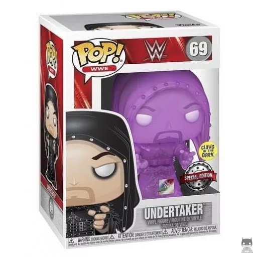Figurine Funko POP Undertaker (Violet) (Translucent) (WWE)