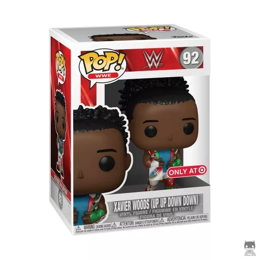 Figurine Funko POP Xavier Woods Up Up Down Down (Metallic) (Target)