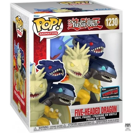 Figurine Funko POP Dragon à Cinq Têtes (New York Comic Con (Convention d'Automne) 2022)