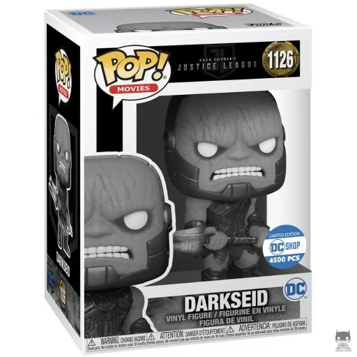 Figurine Funko POP Darkseid (Noir & Blanc) (Zack Snyder's Justice League)