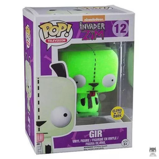 Figurine Funko POP GIR (Glow in the Dark) (Zim l'envahisseur)
