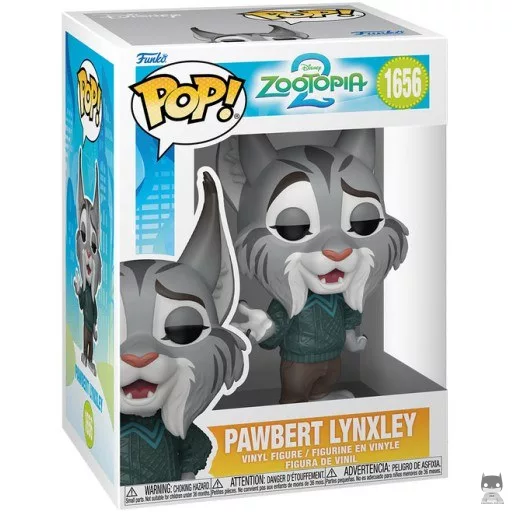 Figurine Funko POP Pawbert Lynxley (Zootopia 2)