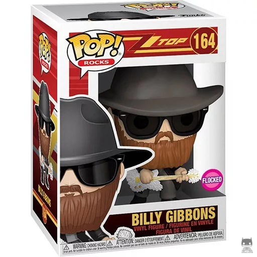 Figurine Funko POP Billy Gibbons (Flocked) (Pop! Vinyl)
