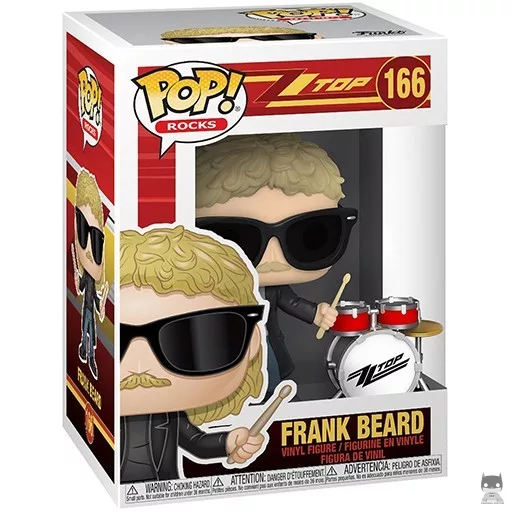 Figurine Funko POP Frank Beard (ZZ Top)
