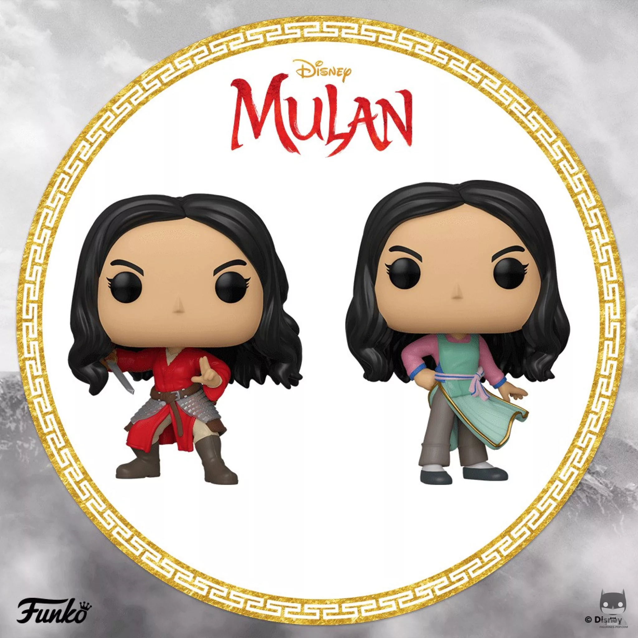 2 nouvelles POP Mulan Disney