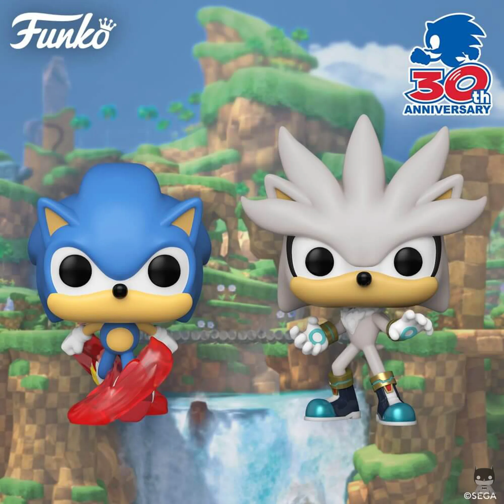 4 figurines pour les 30 ans de Sonic