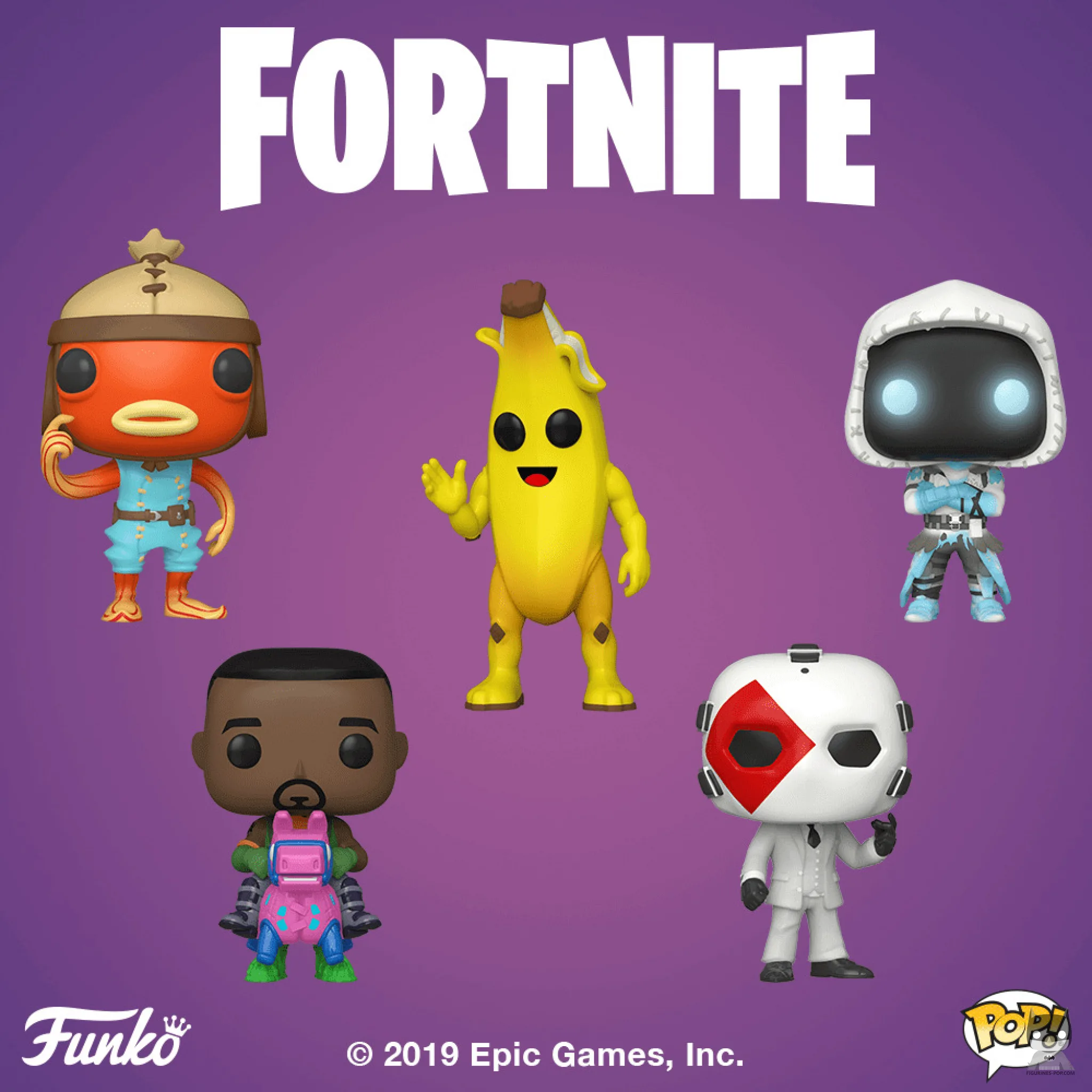 5 nouvelles POP Fortnite