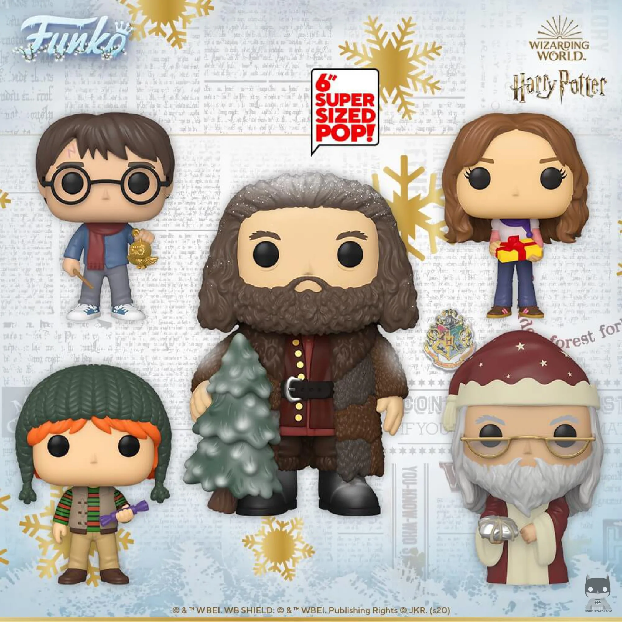 5 nouvelles POP Harry Potter aux couleurs de Noël