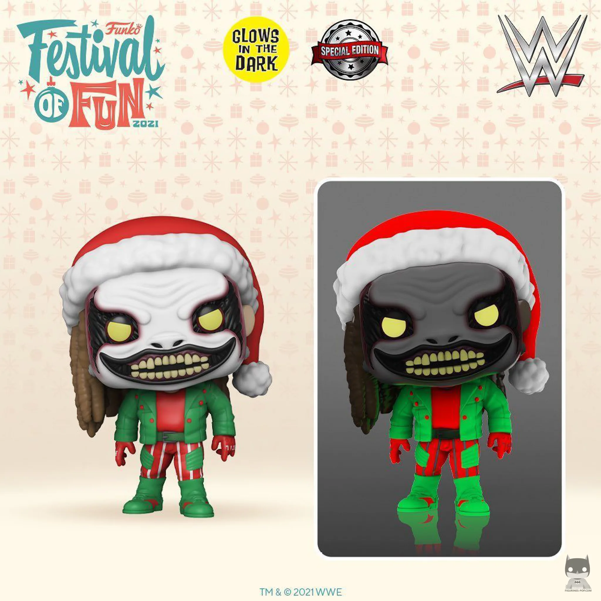 Bray Wyatt revient en POP Glow in the Dark pour Noël