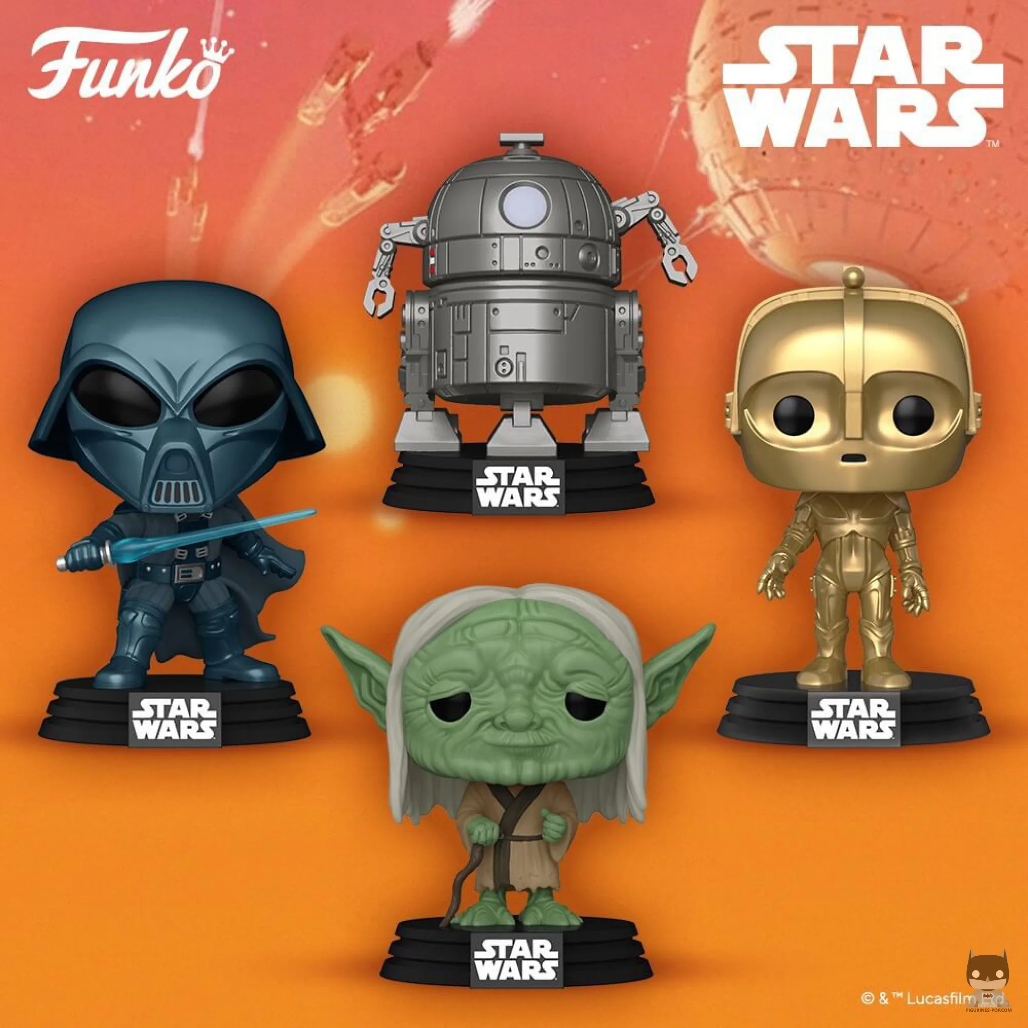 De nouvelles POP Star Wars Concept Series !