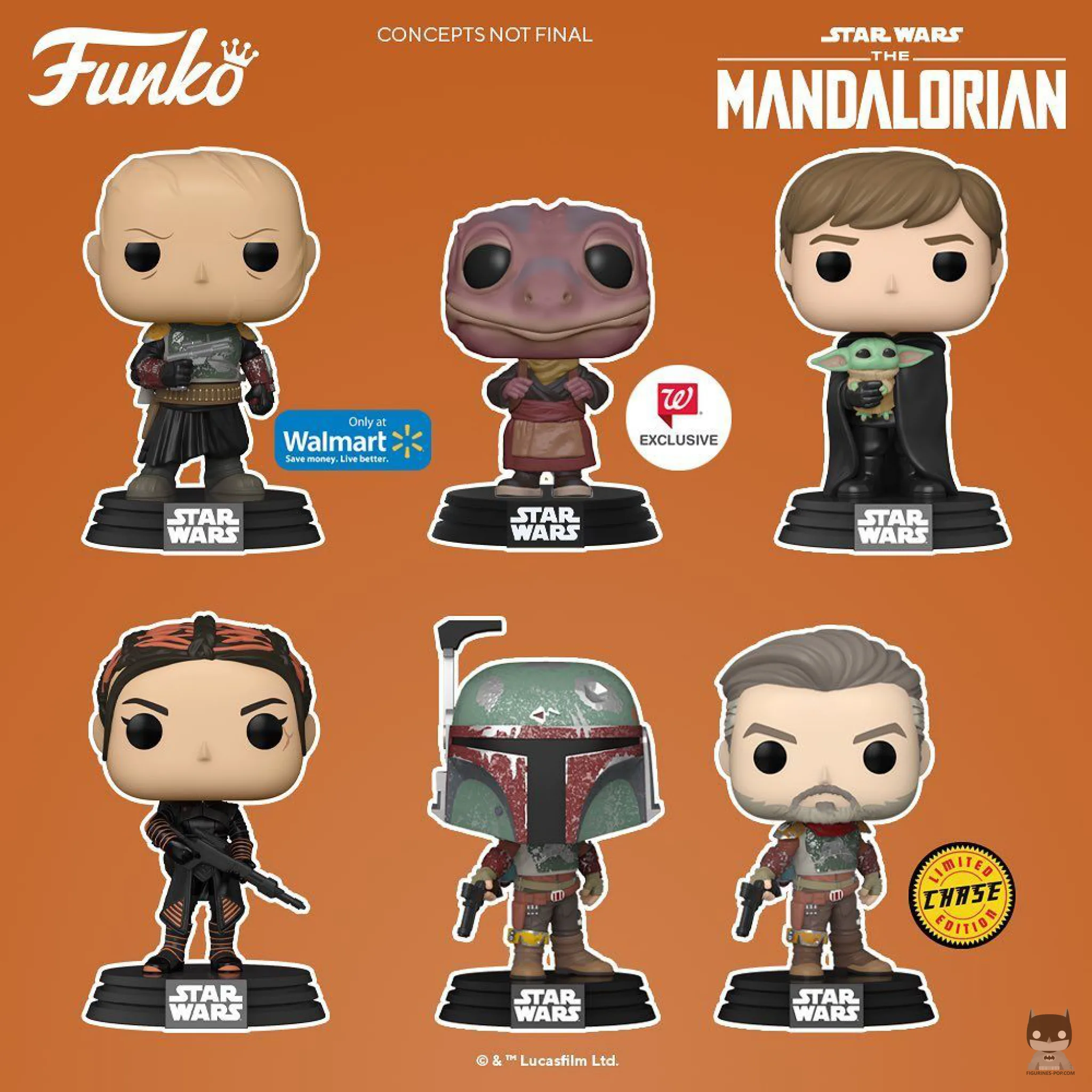 Déferlante de nouvelles POP The Mandalorian