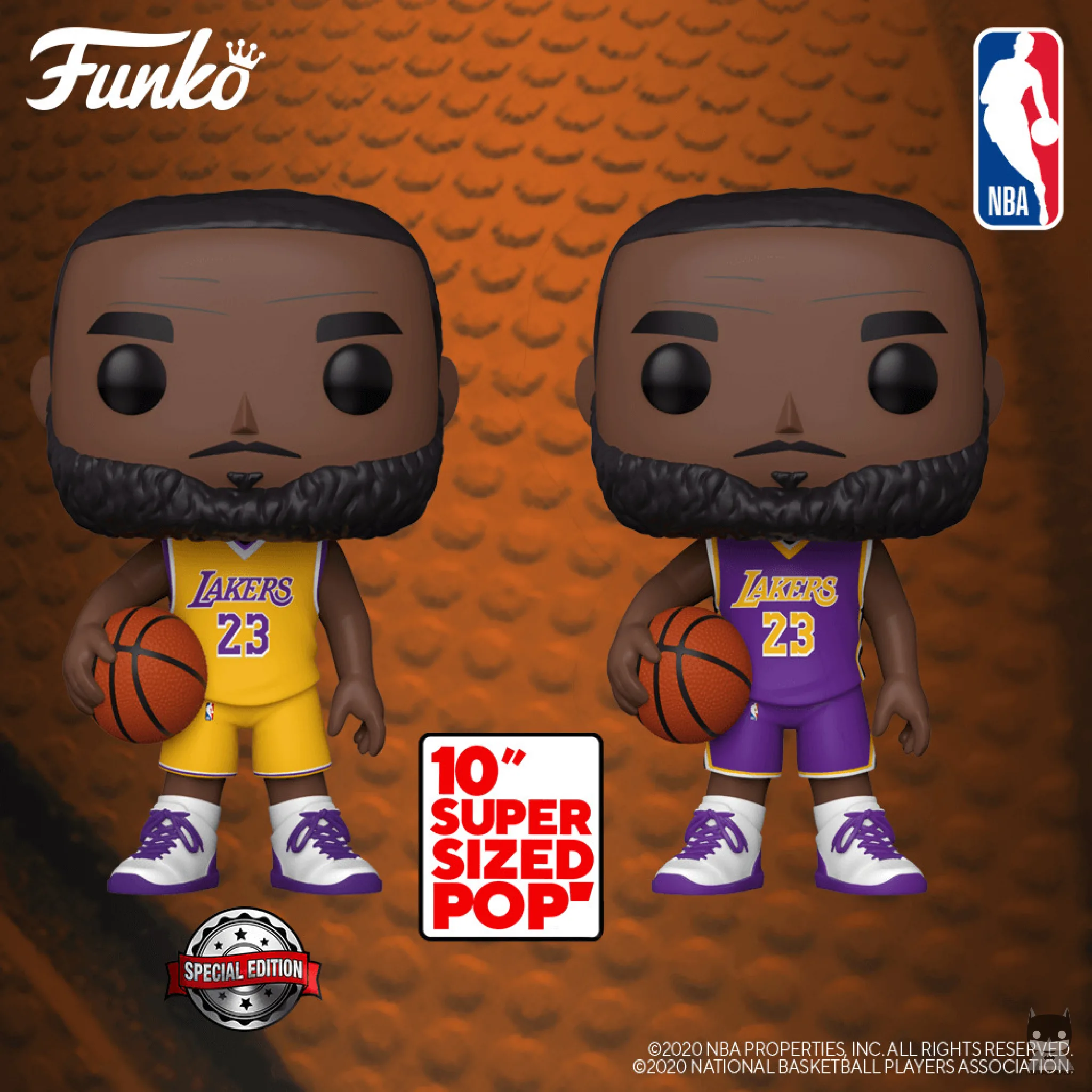 Déferlante de POP NBA avec deux supersized de LeBron James