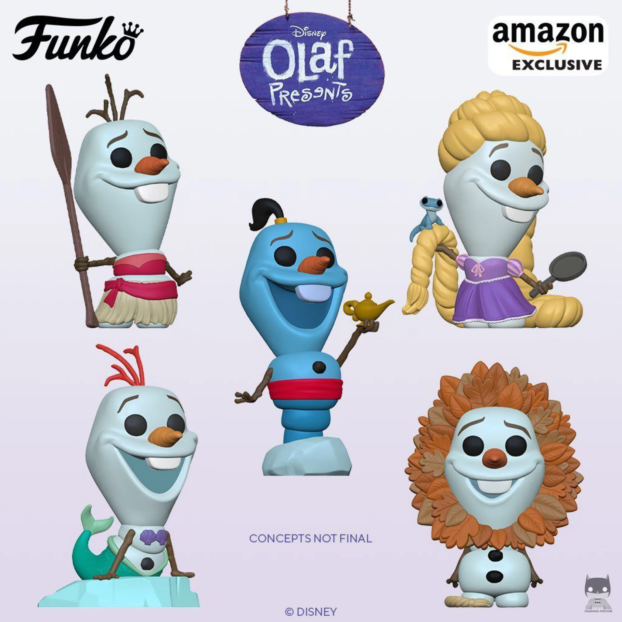 Déferlante de POP Olaf Présente