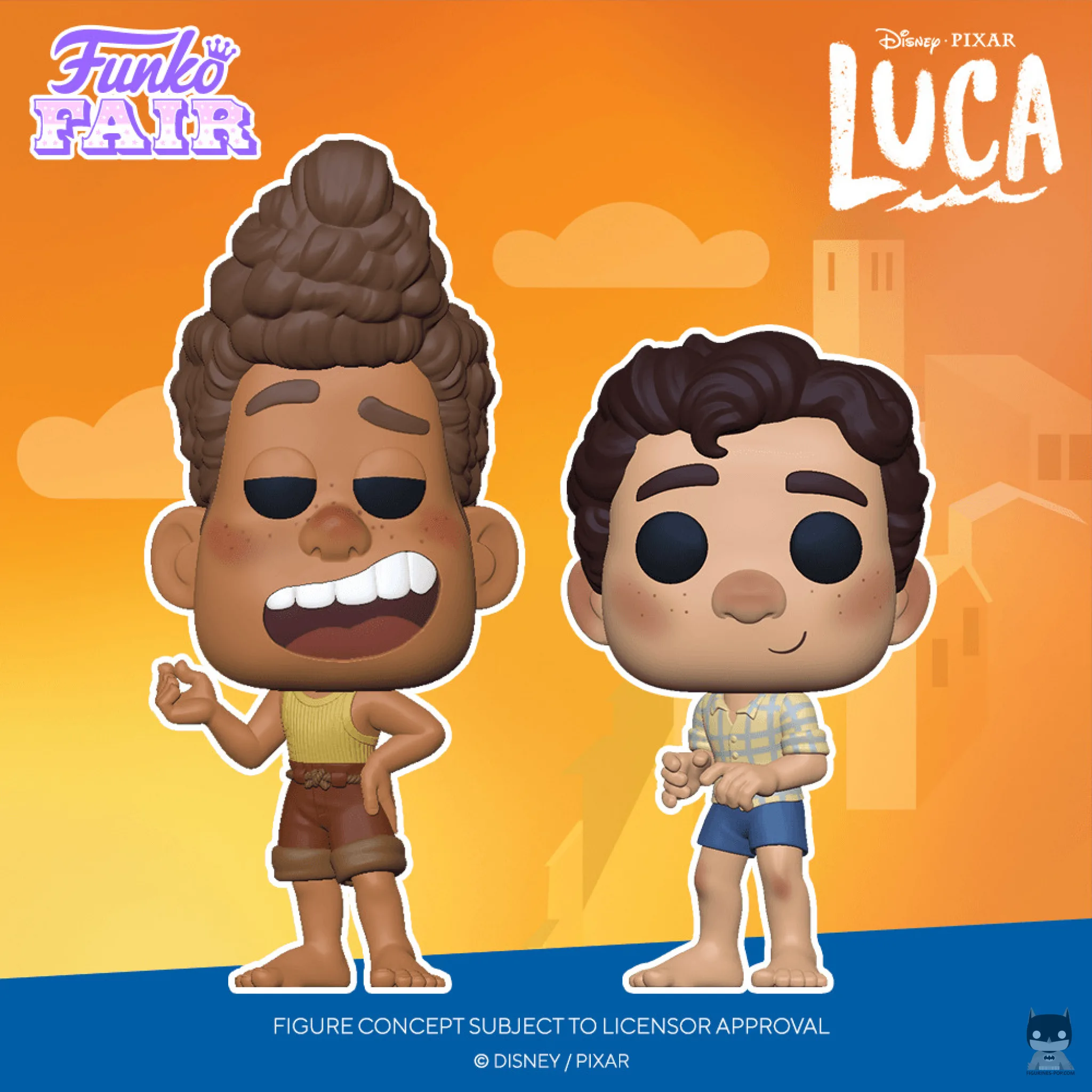 Des POP de Luca, dernier film des studios Pixar