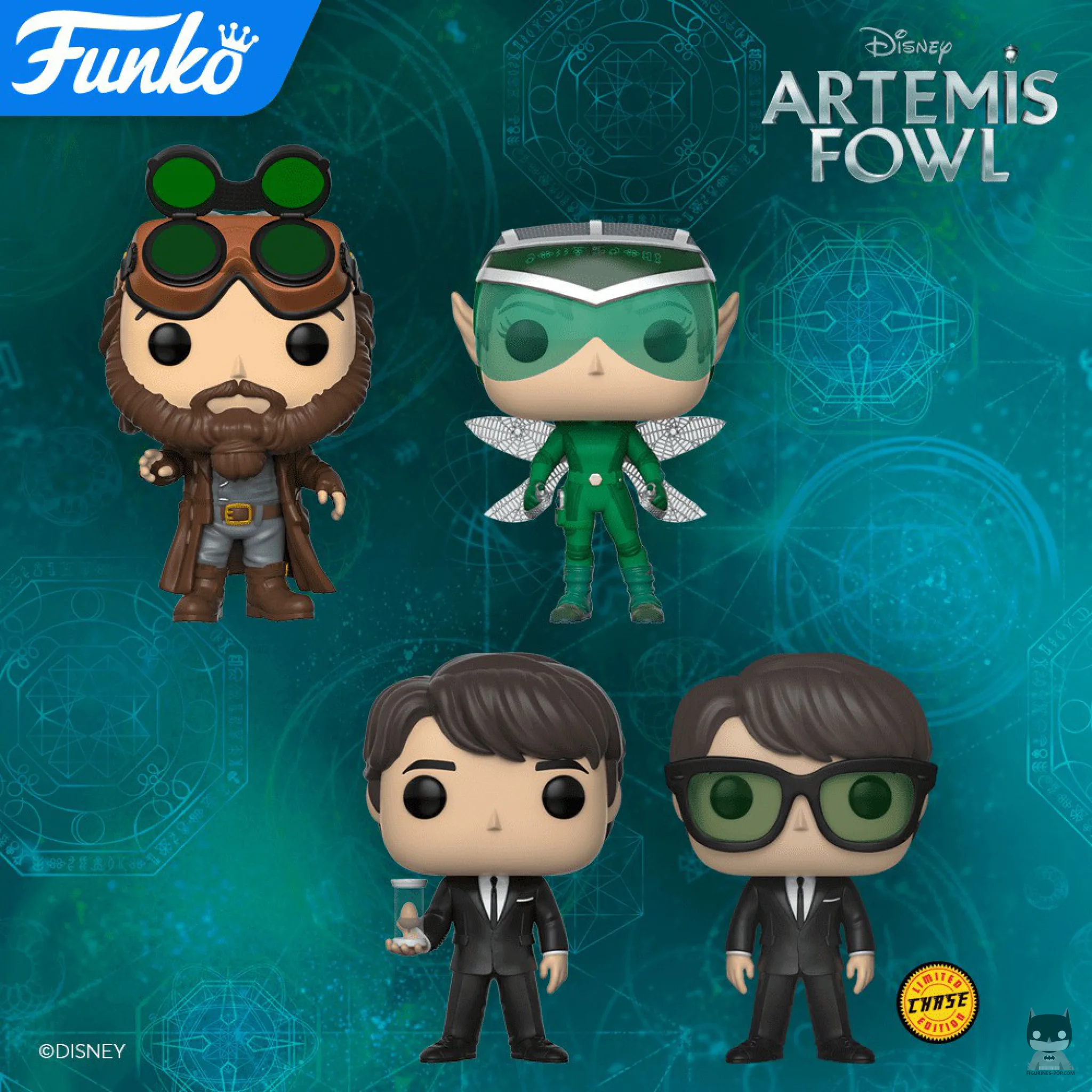 Des POP du dernier Disney Artemis Fowl