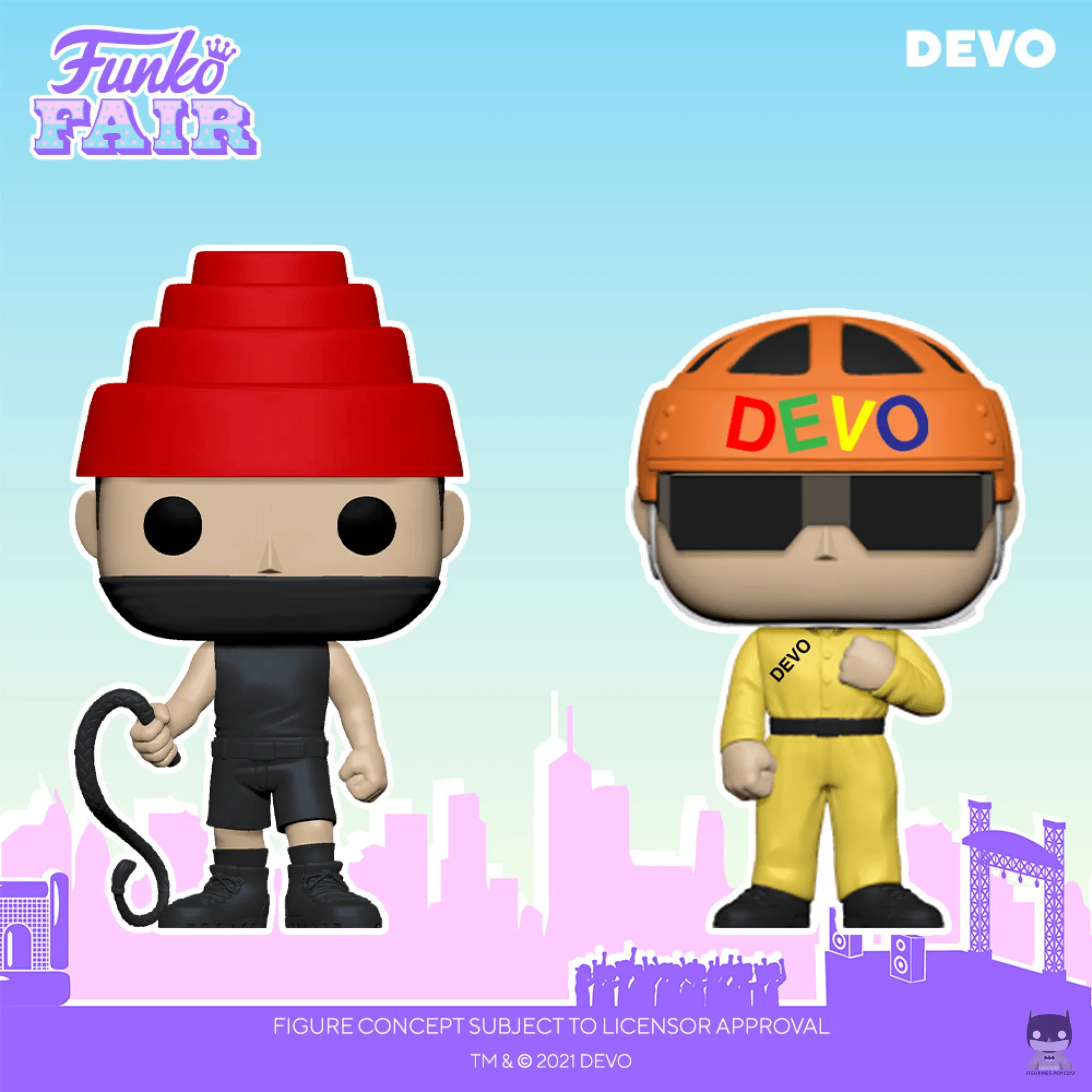 Deux POP pour le groupe Devo