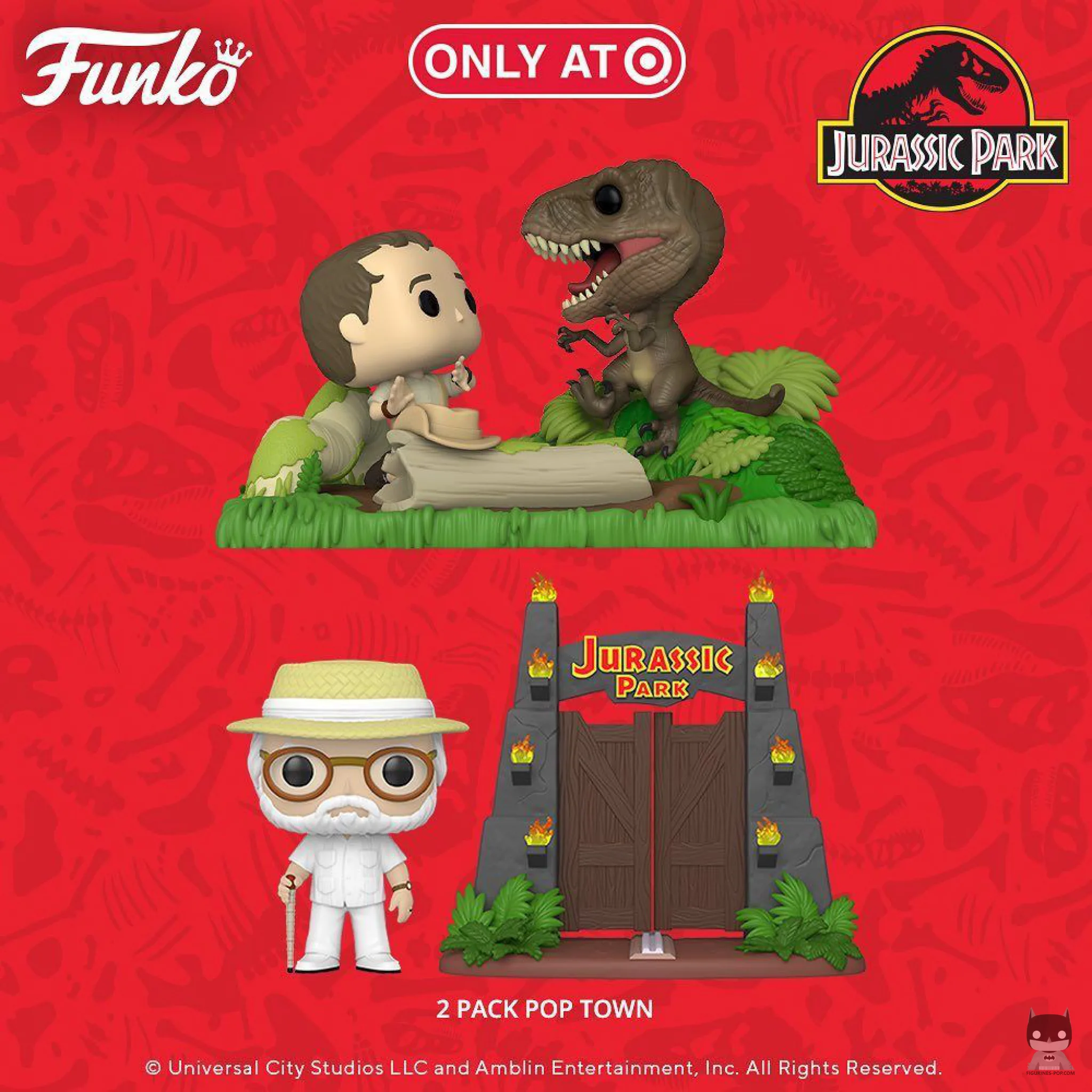 Funko dévoile deux sublimes POP de Jurassic Park