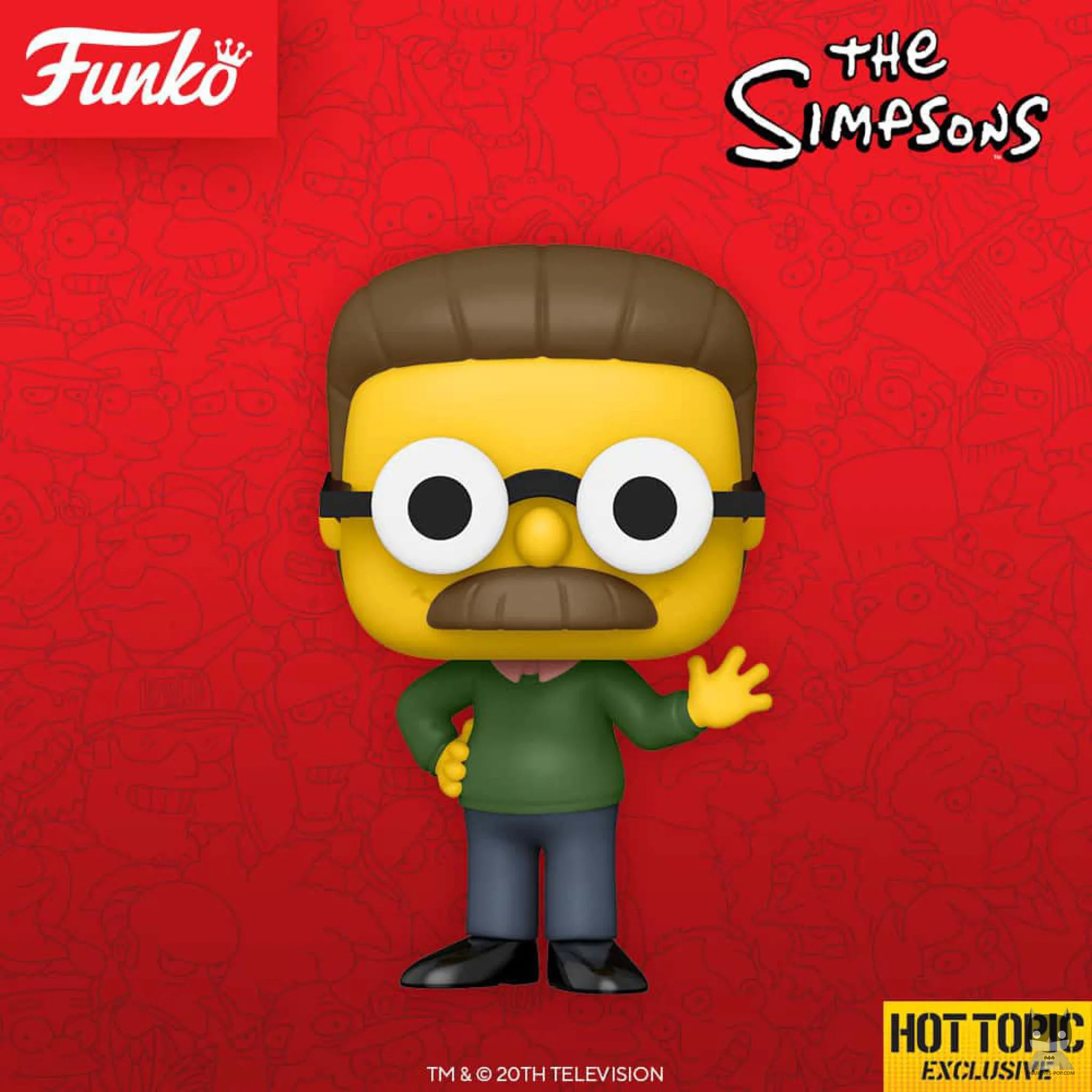 Funko dévoile une POP de Ned Flanders très fidèle