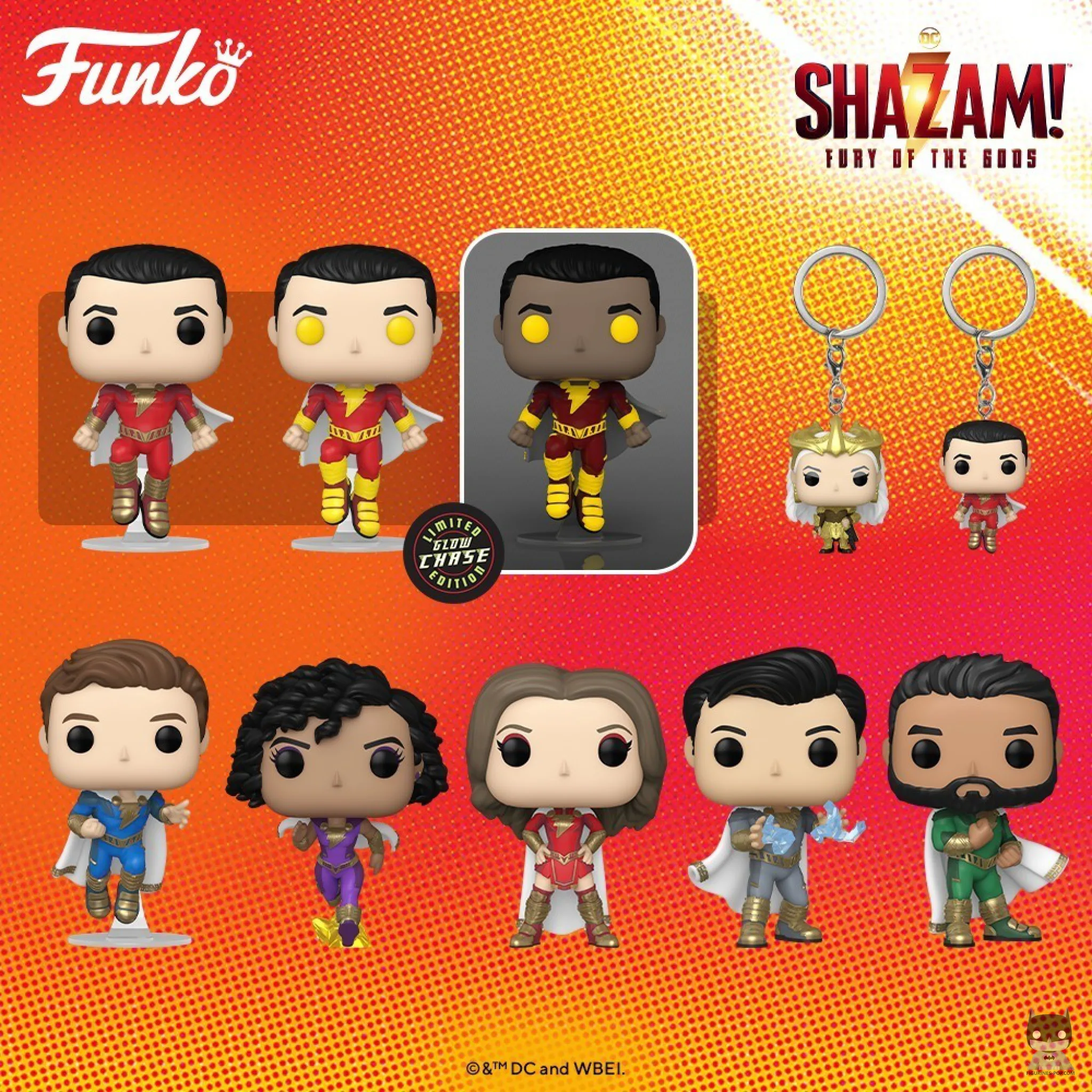 Funko lève le voile sur les 11 premières POP du film Shazam! La Rage des Dieux