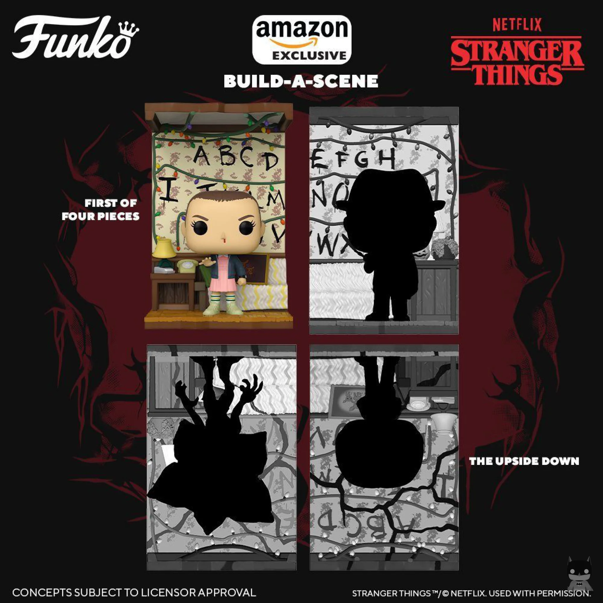 Funko propose de reconstituer une scène de Stranger Things en POP