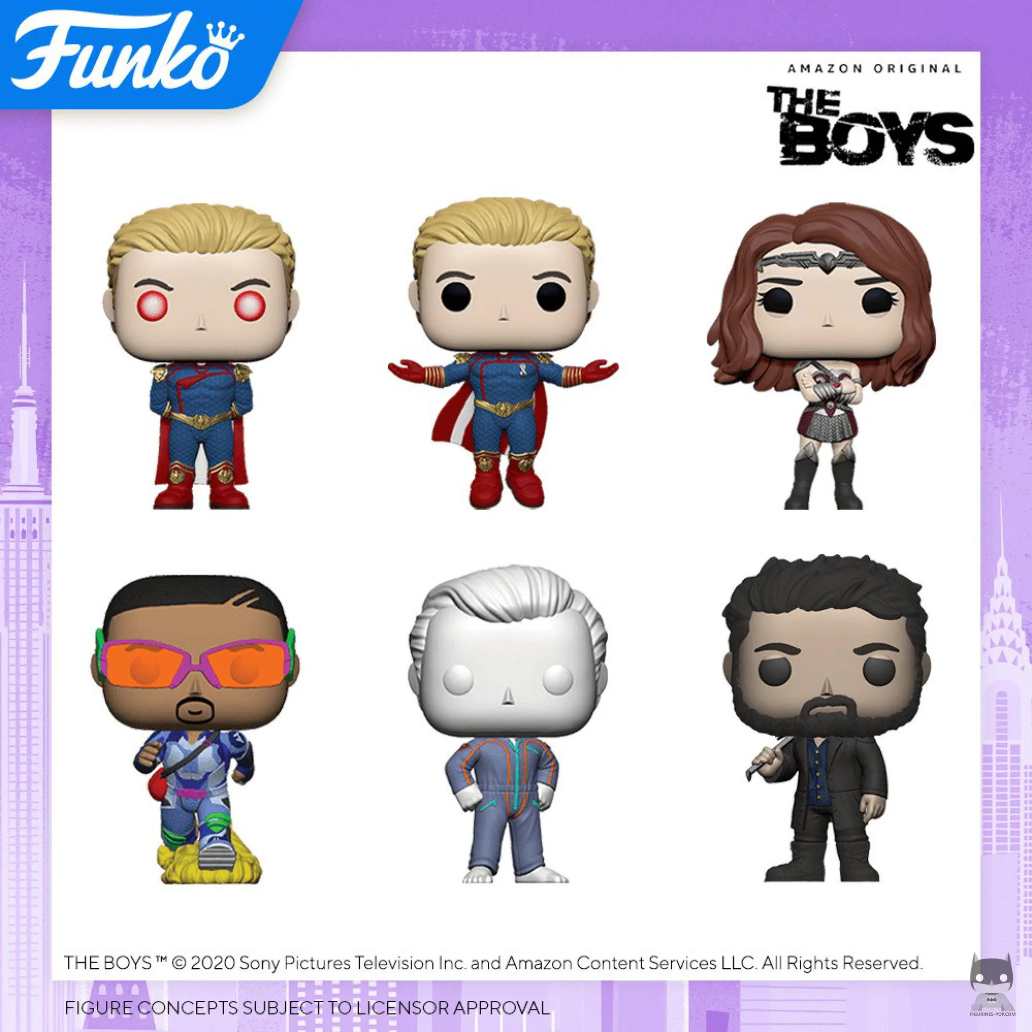 Funko révèle les premières figurines de The Boys