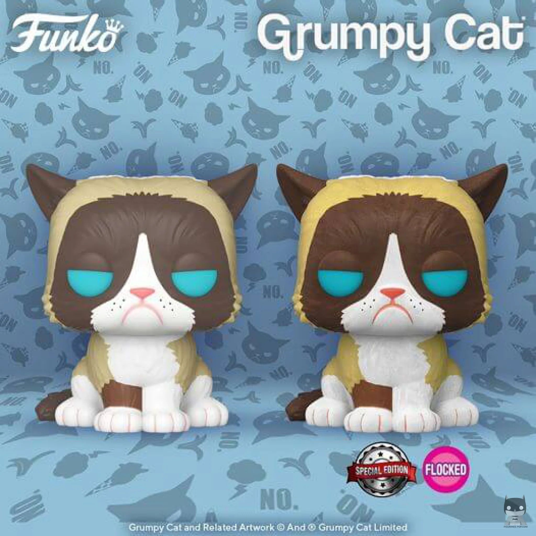 Grumpy cat débarque en POP