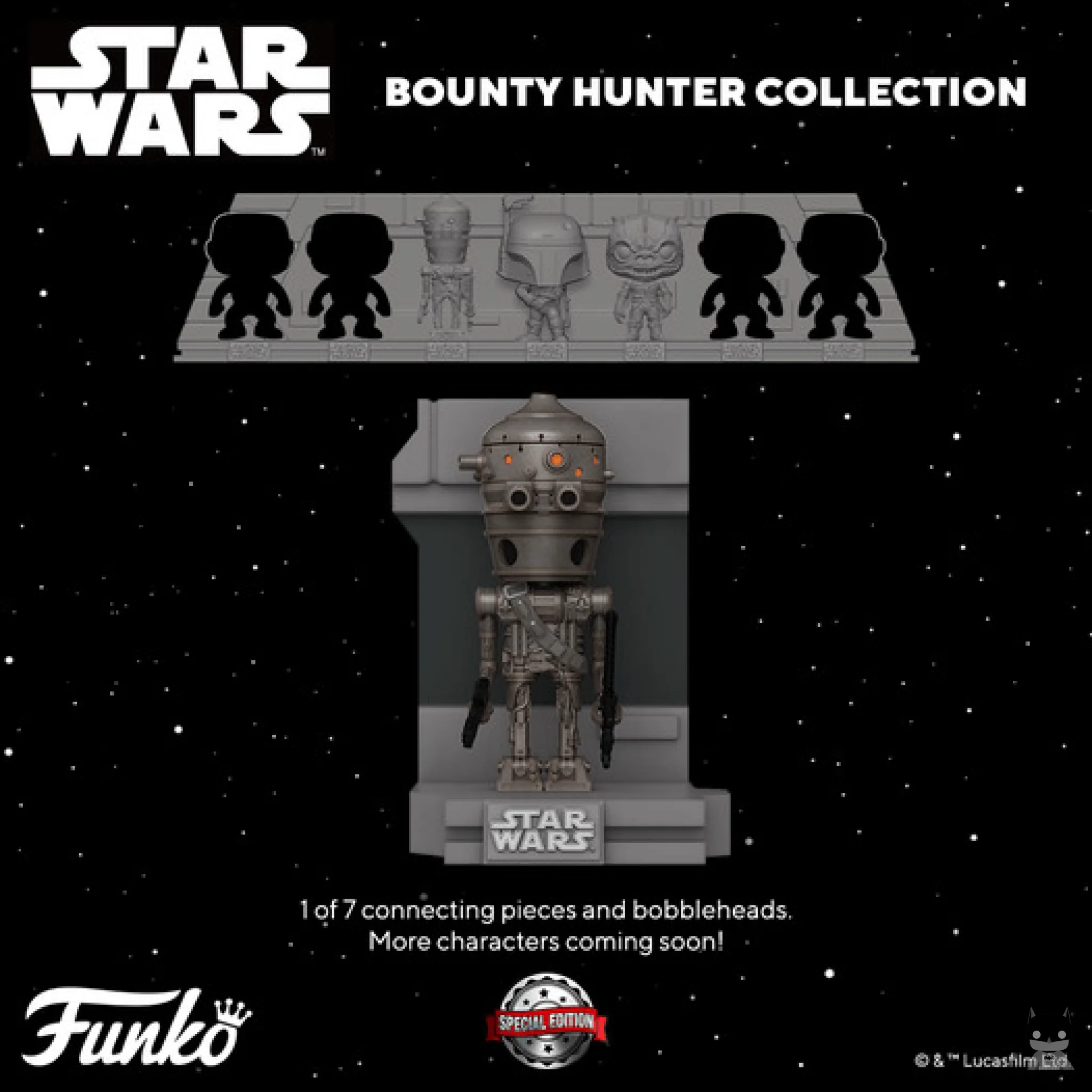 IG-88 rejoint le set de POP Chasseurs de Primes (Star Wars)