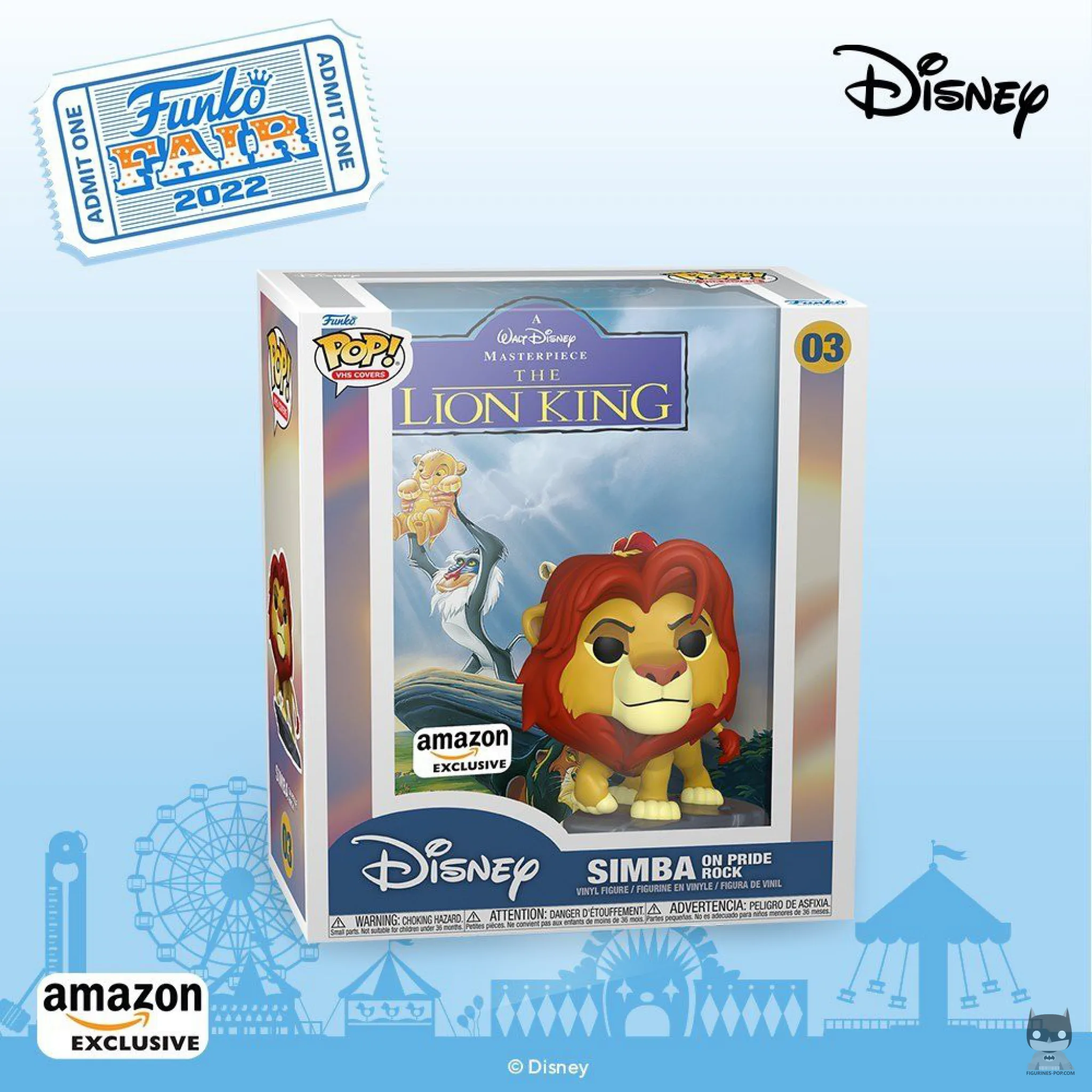 L’affiche du film Le Roi Lion en POP