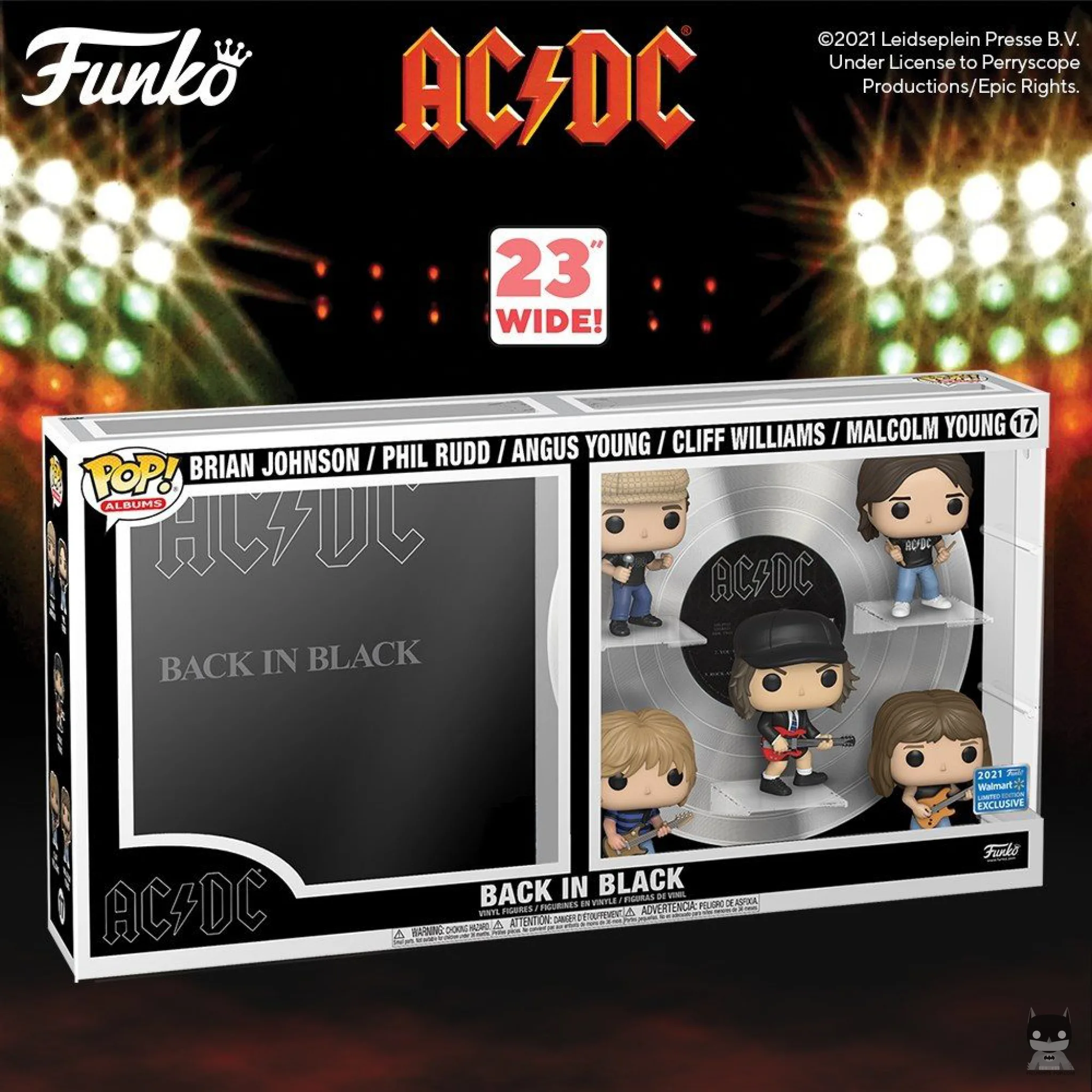 La POP Albums Deluxe Back in Black de ACDC