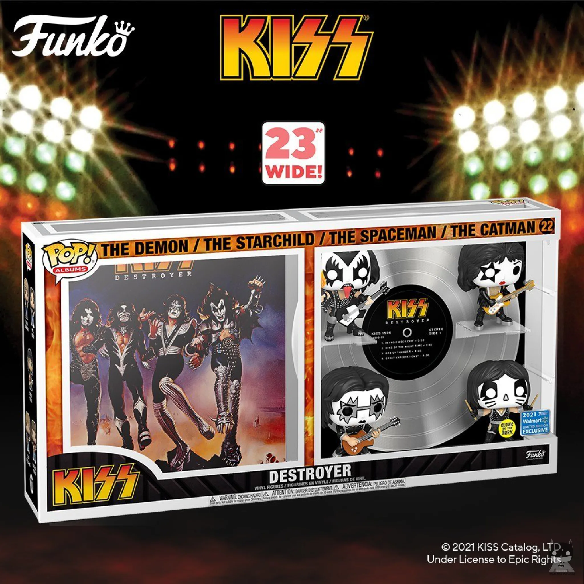 La POP Albums Deluxe de Destroyer de KISS
