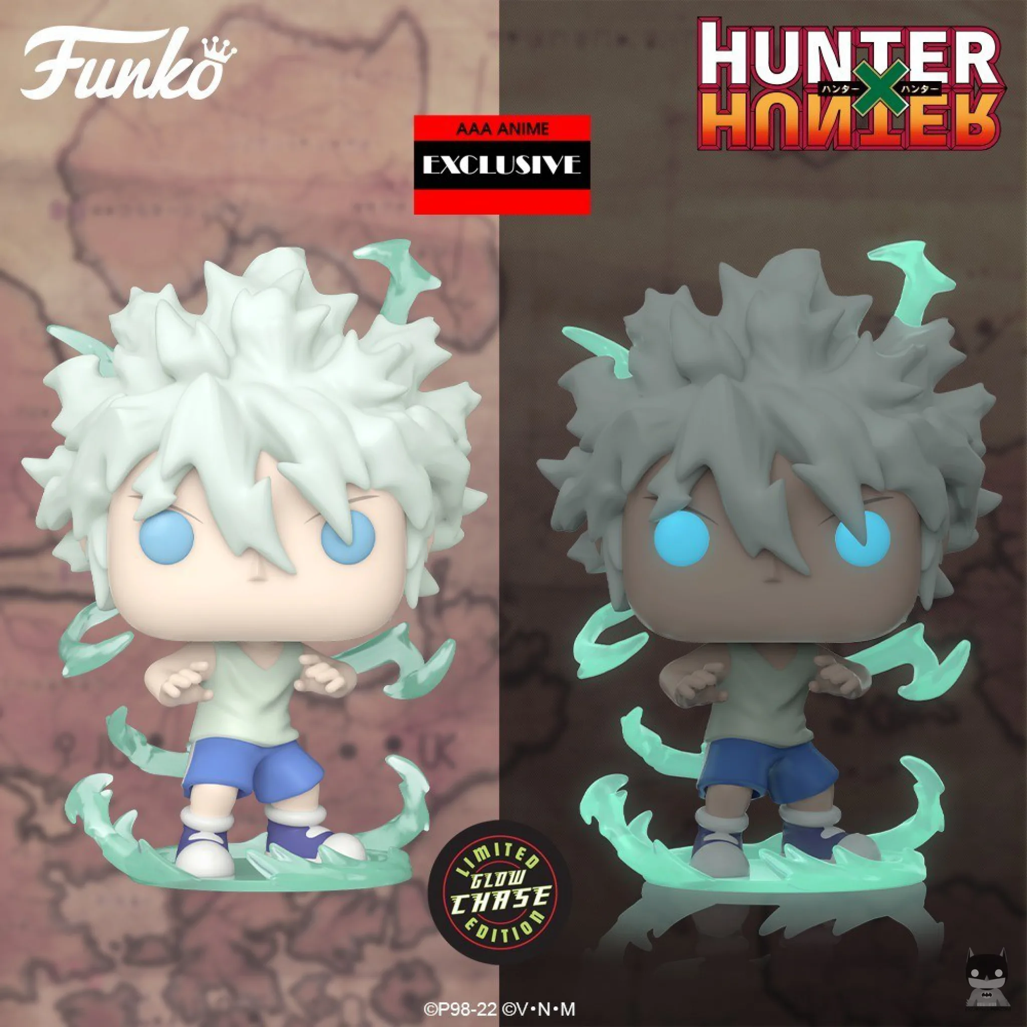 La POP de Killua Zoldyck (HxH) en deux versions