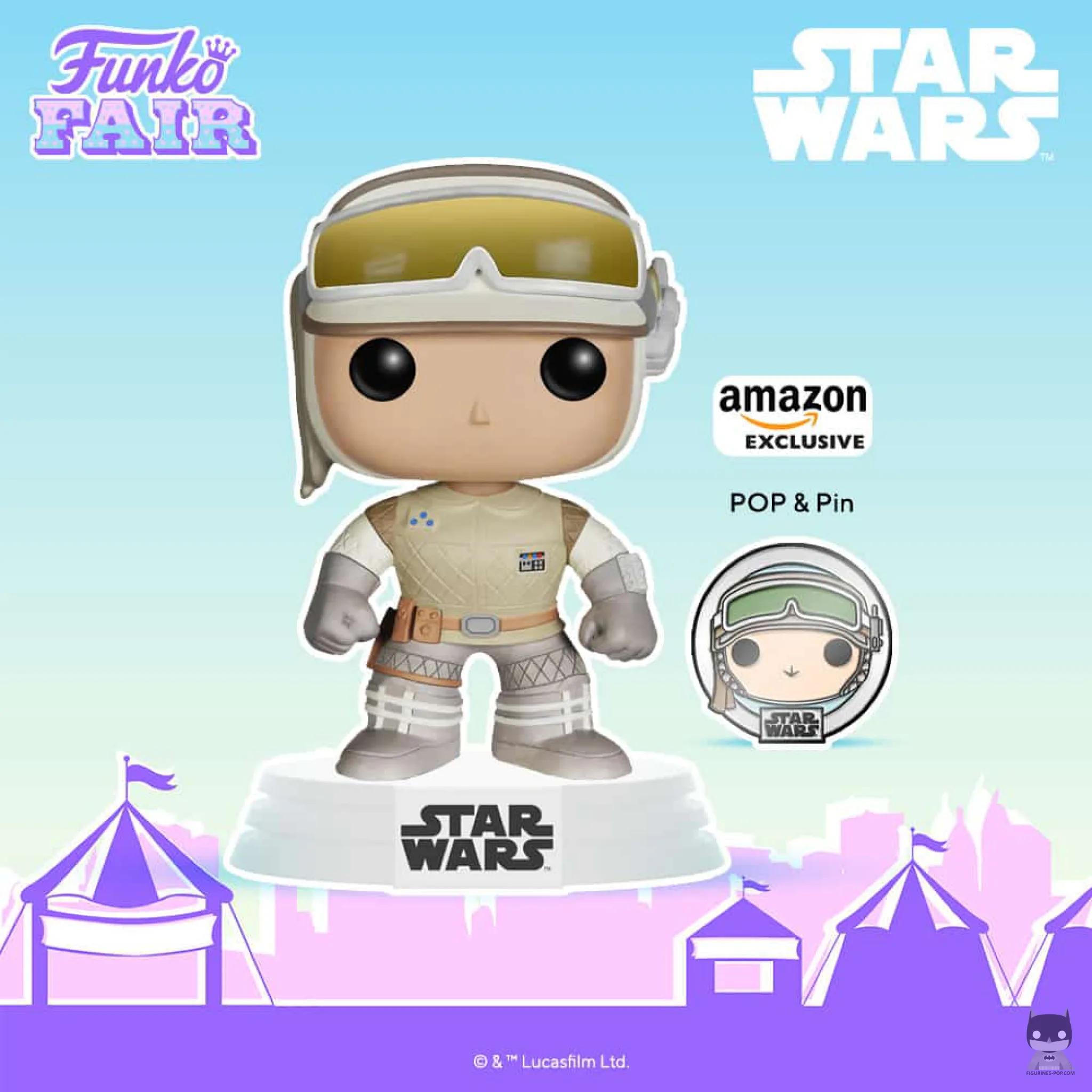 La POP de Luke Skywalker sur Hoth et son pins