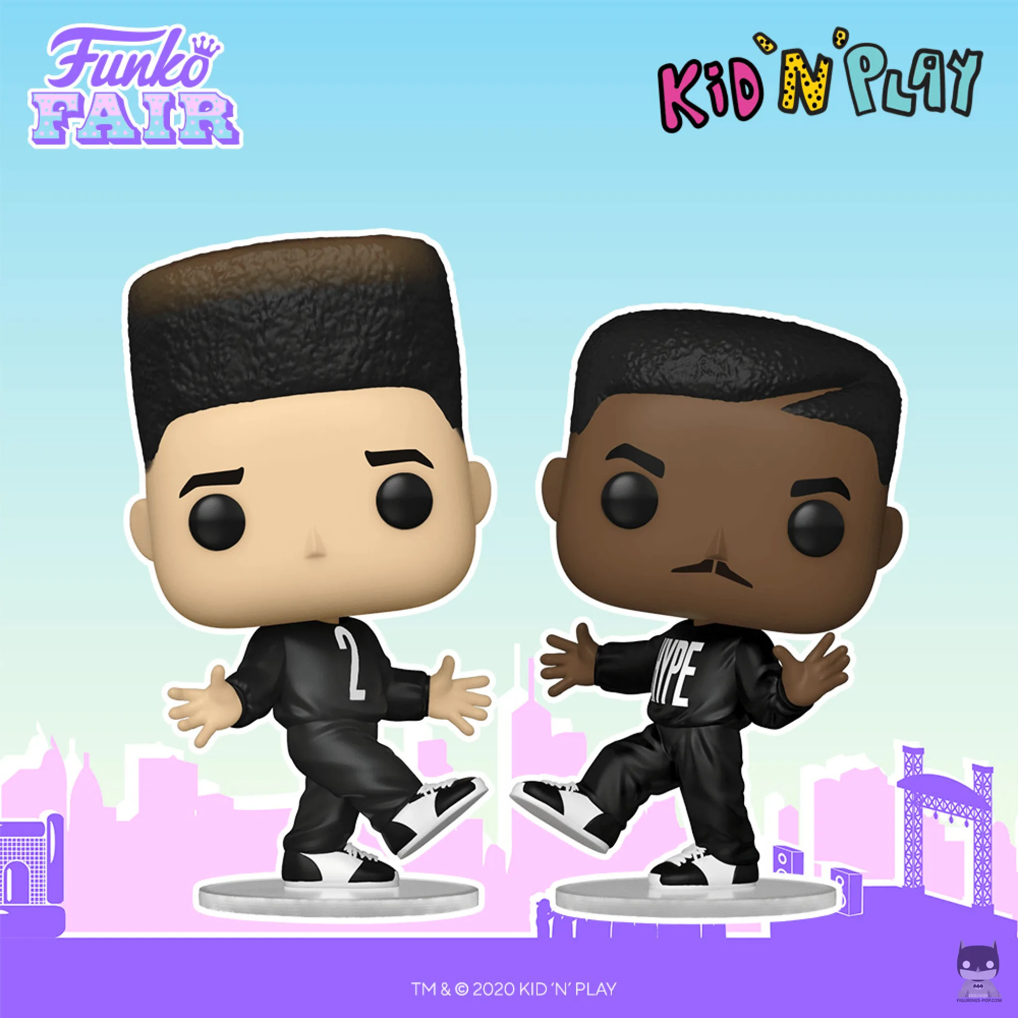Le duo Kid’n Play a sa POP