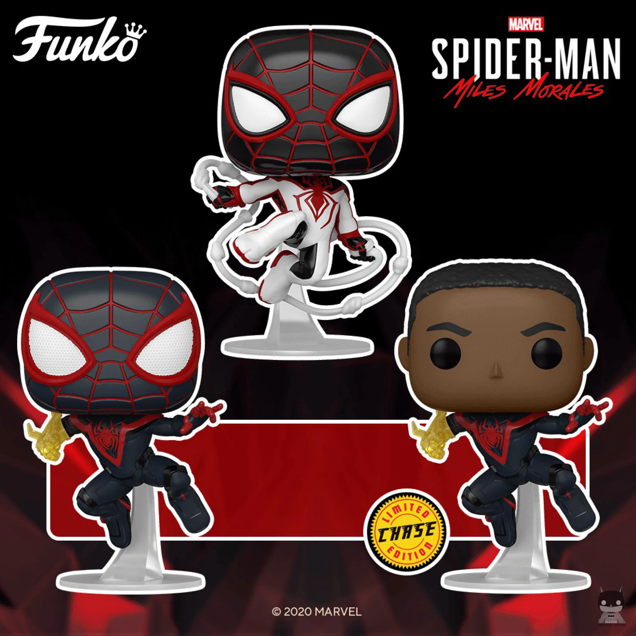 Le jeu Spider-Man Miles Morales a ses premières POP