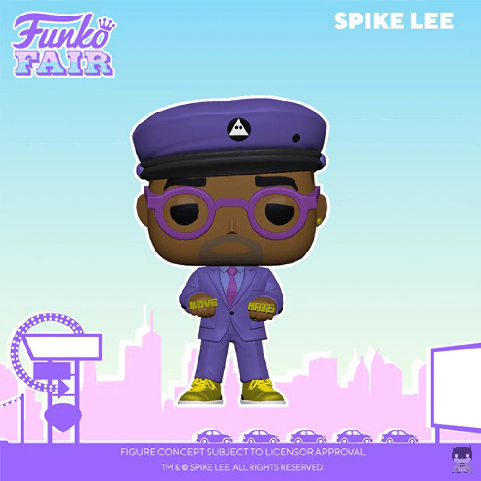 Le réalisateur Spike Lee popifié