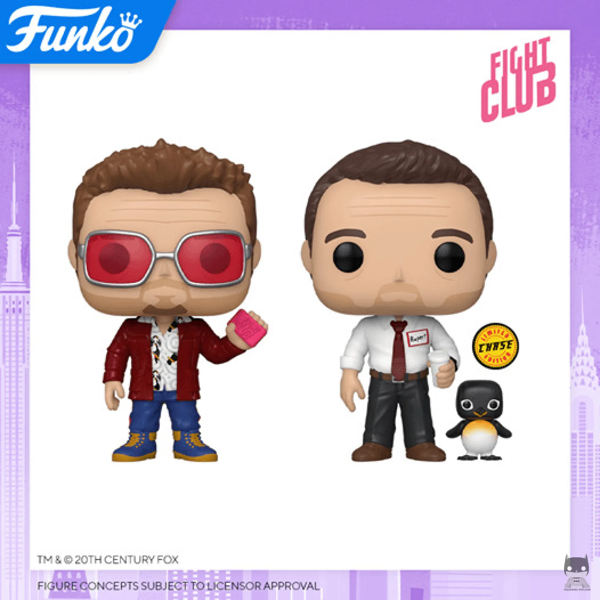 Les figurines POP du mythique Fight Club