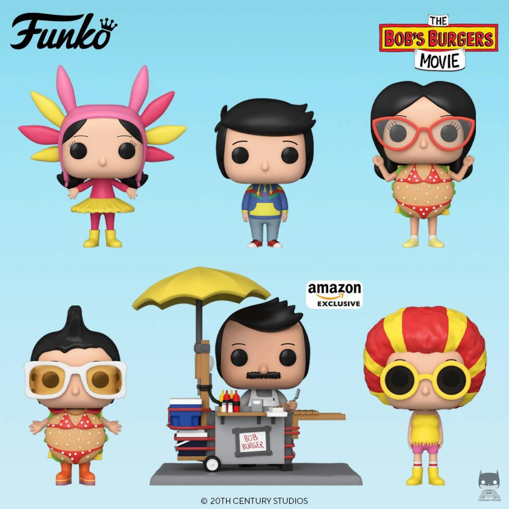 Les Funko POP du film Bob's Burgers sont arrivées