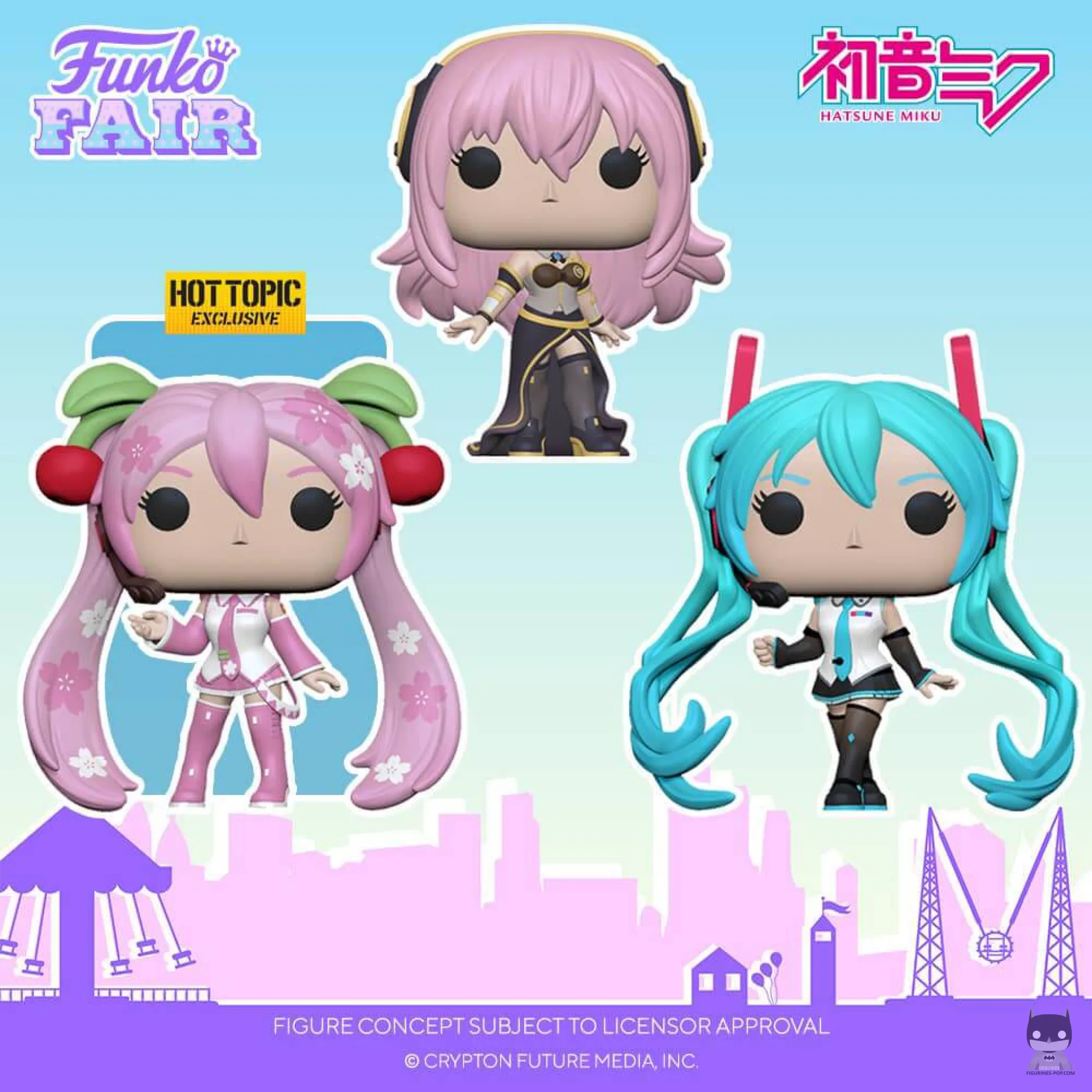 Les POP stars virtuelles de Vocaloid débarquent en POP