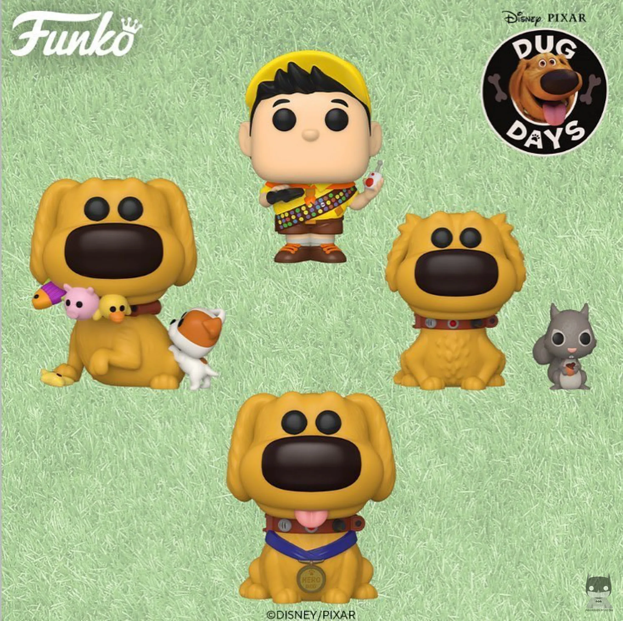 Les premières POP de la série Dug Days de Disney+