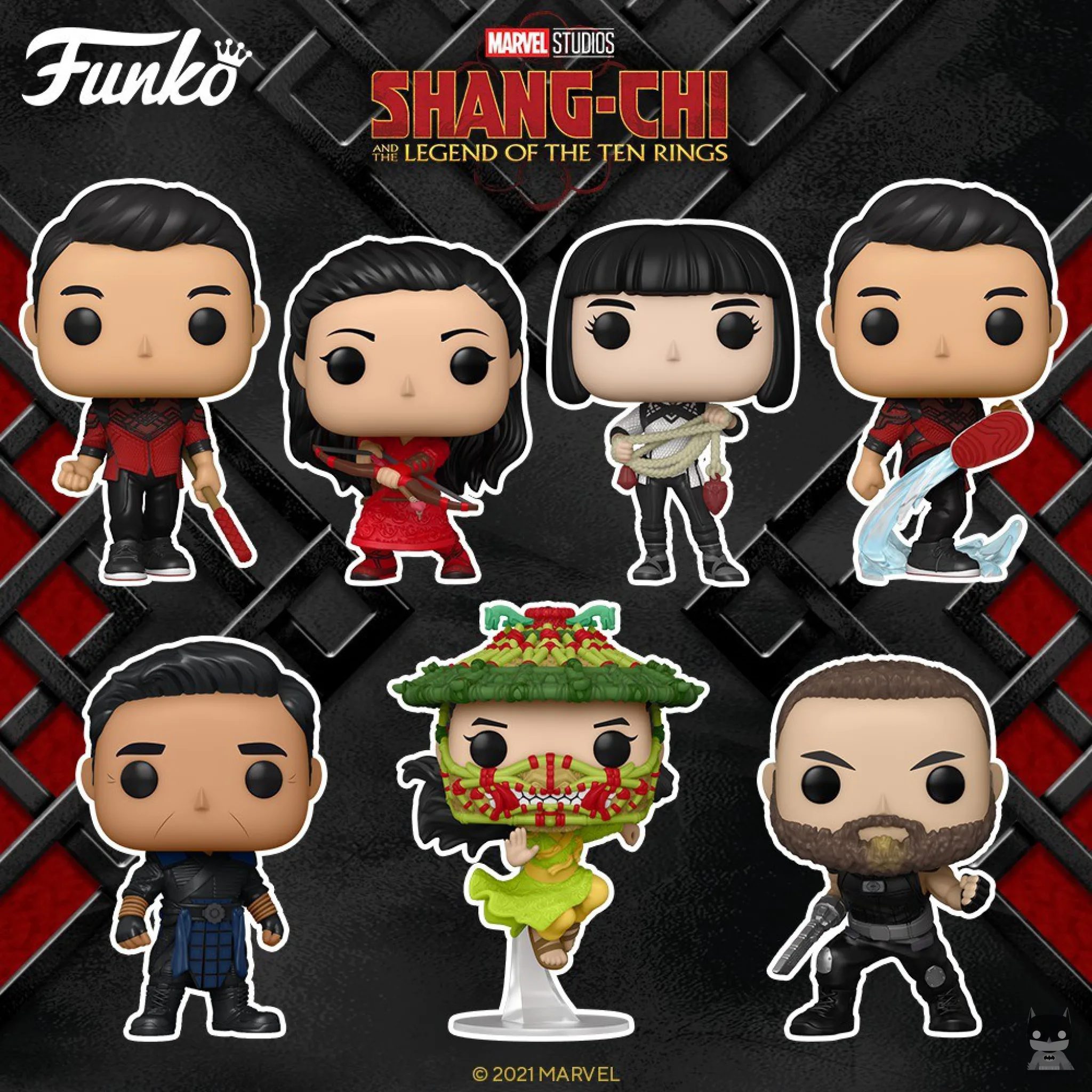 Les premières POP de Shang-Chi et la Légende des Dix Anneaux (Marvel)
