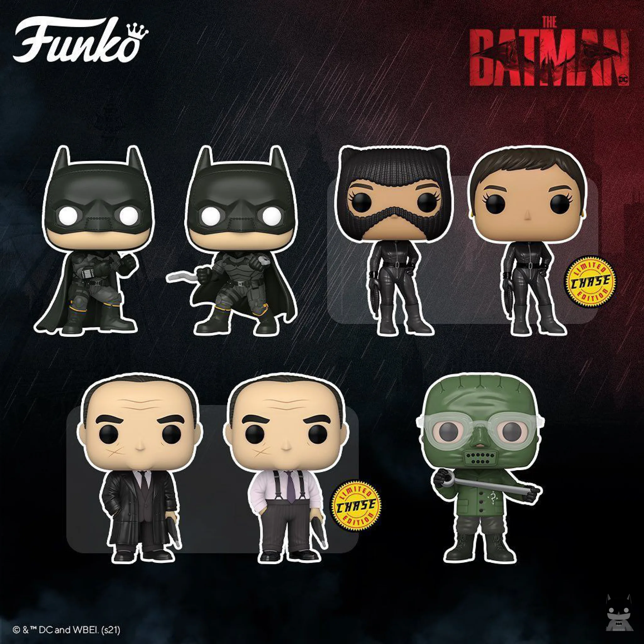 Les toutes premières Funko POP de The Batman (film 2022)