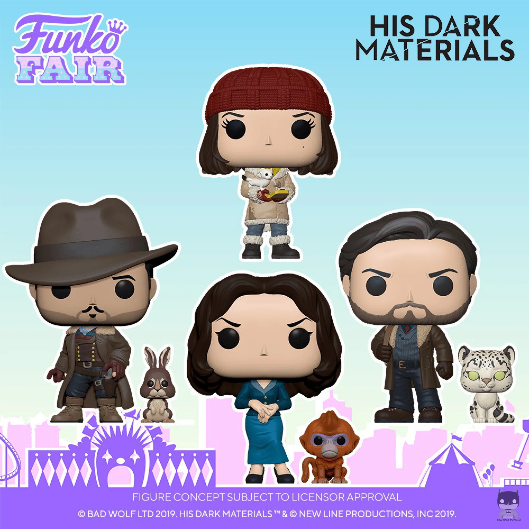 Les toutes premières POP de la série His Dark Materials