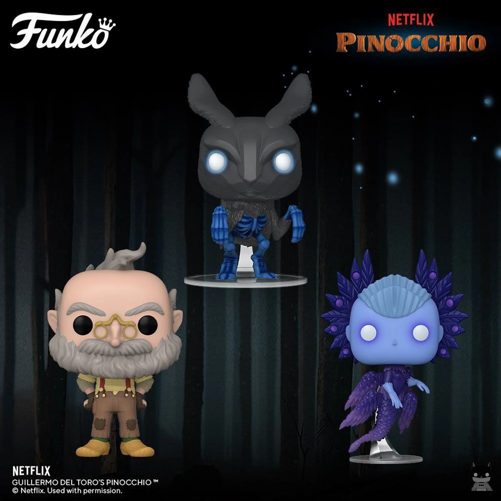 Les toutes premières POP du film Pinocchio de Guillermo del Toro