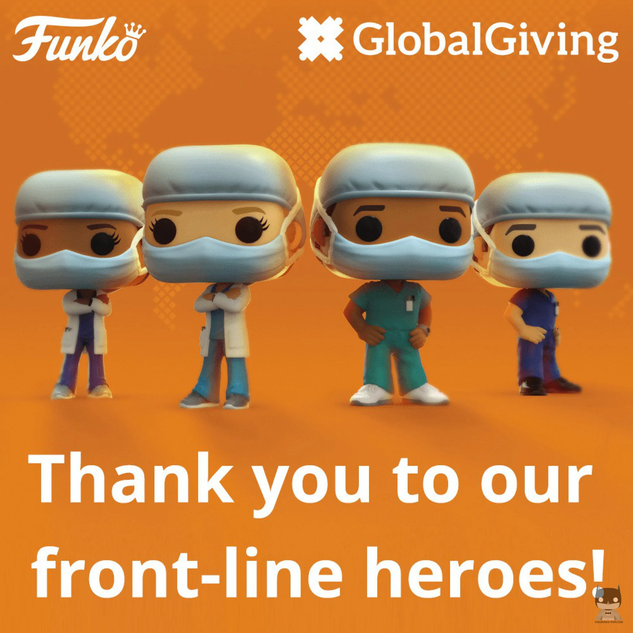Merci à tous les personnels soignants : le bel hommage de Funko