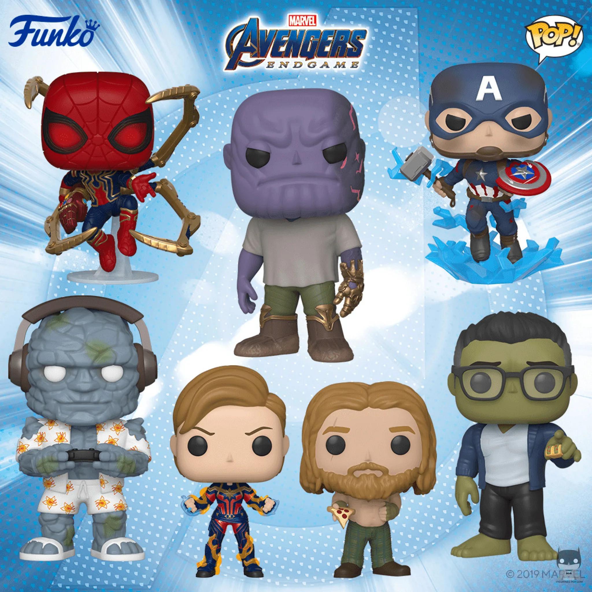 Nouvelles figurines Marvel Avengers Endgame