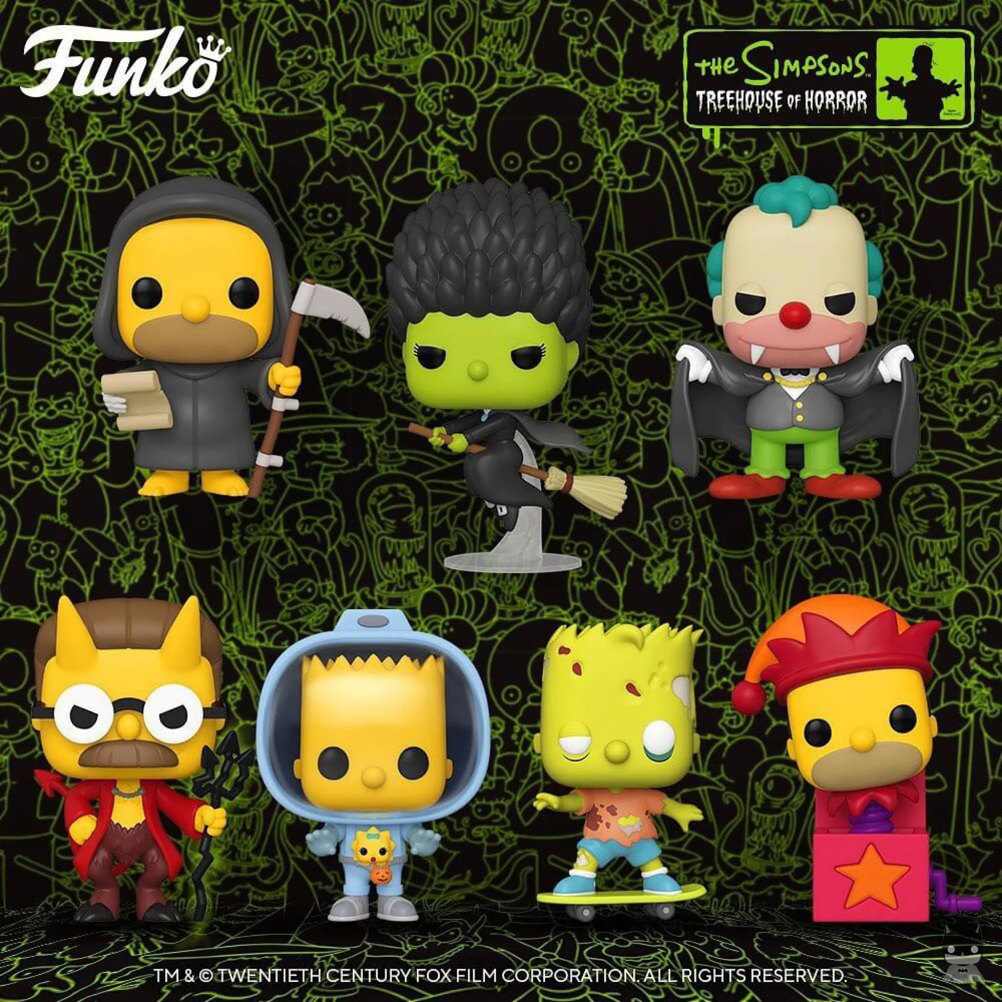 Nouvelles figurines POP des Simpsons
