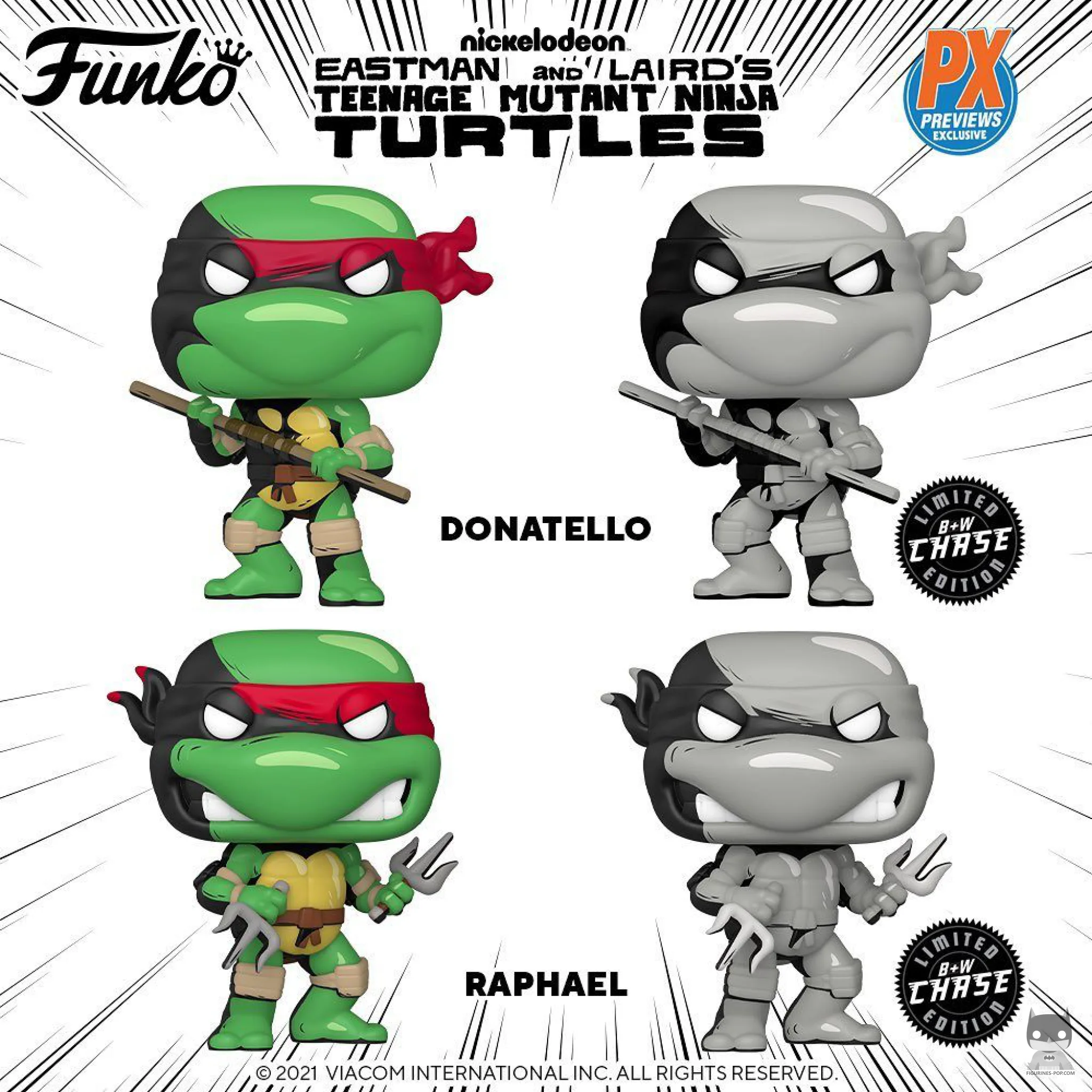 Nouvelles POP des Tortues Ninja tirées de la BD